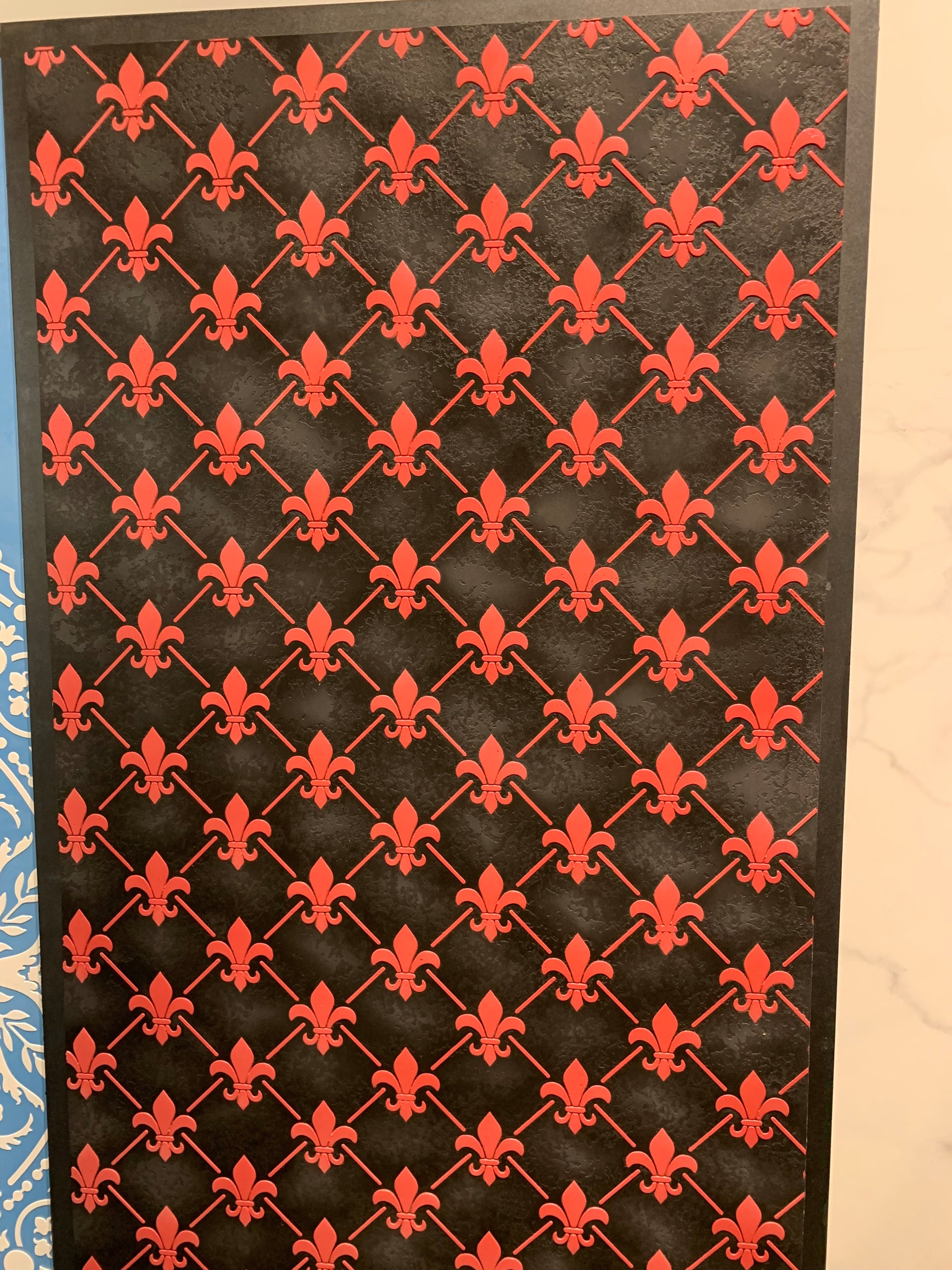 Oriental ornament easily and precisely - stencil DFA for paint and plaster 0.3-1 mm (V000010-d)