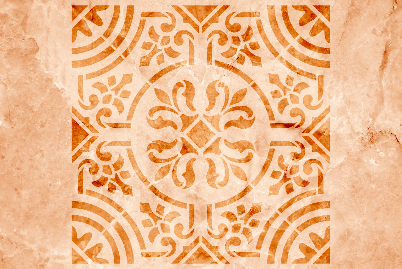 Create an original style with DFA Stencil Square Pattern 0.3-1mm (K00125)