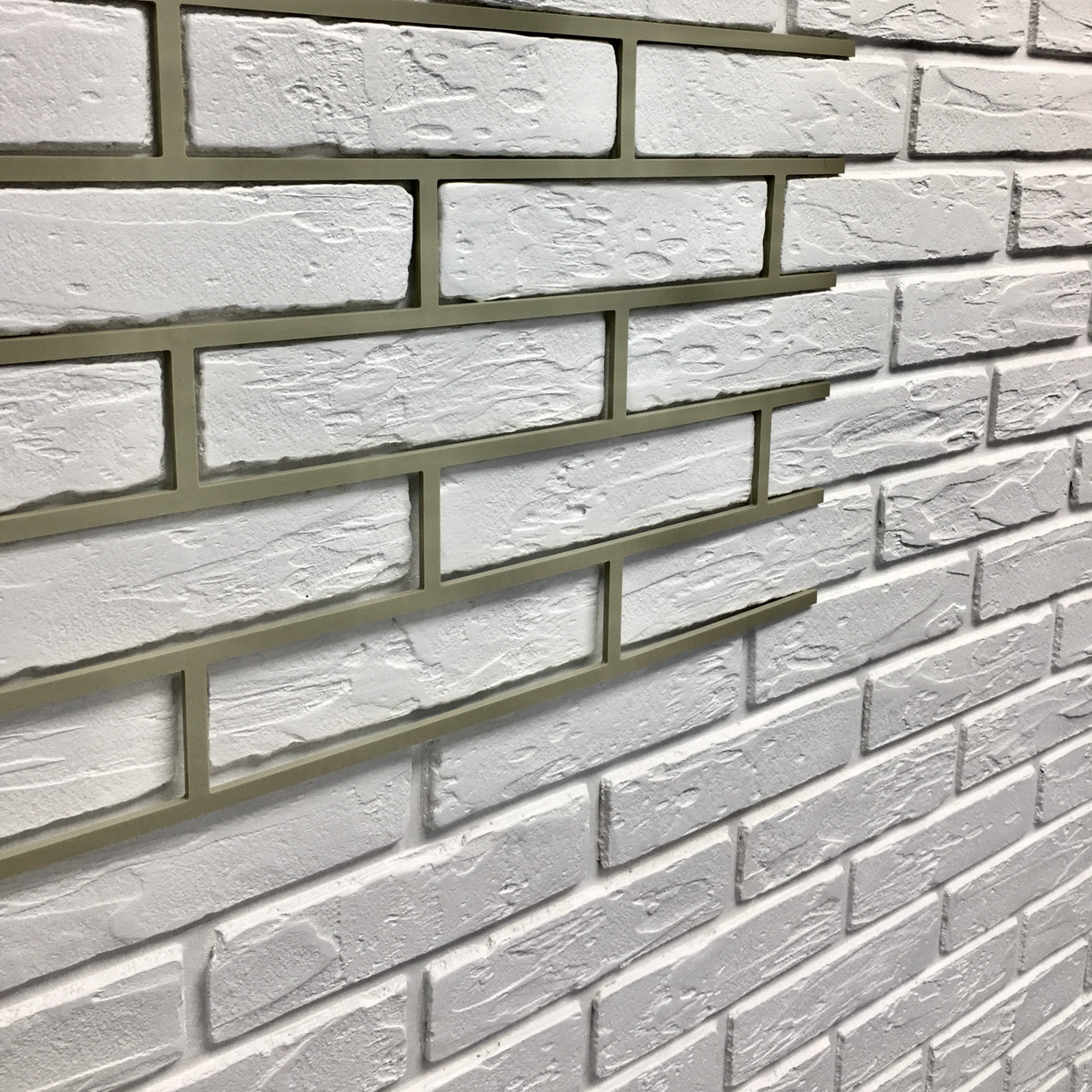 Stencil DFA Facade Bricks 4mm reusable for decorative plaster 39*78 6x25 + as a gift curb and separate brick 25x6.5 (F00003)