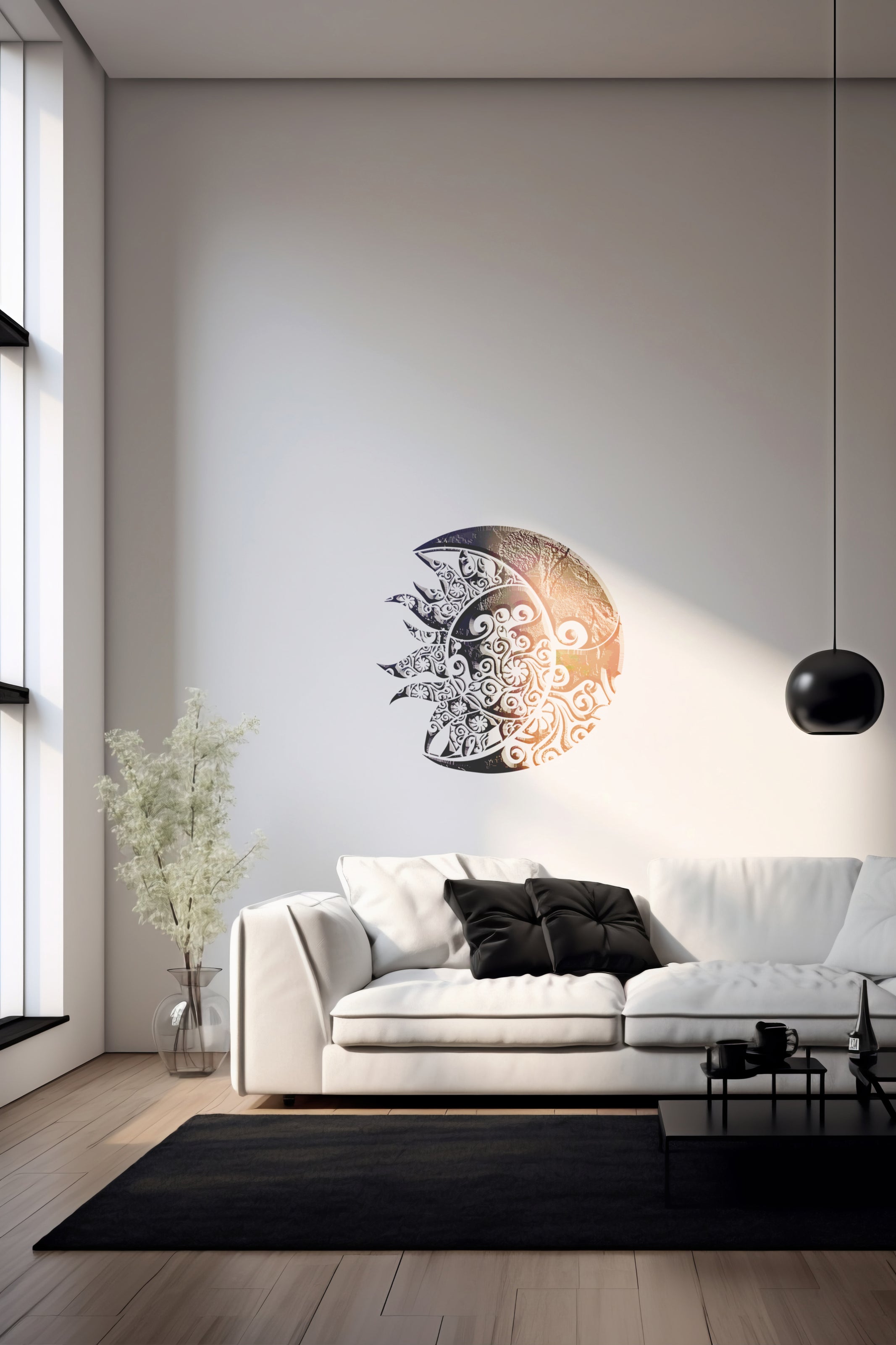 Stencil DFA reusable Round pattern for plaster and paint 0.3-1 mm (C00107)