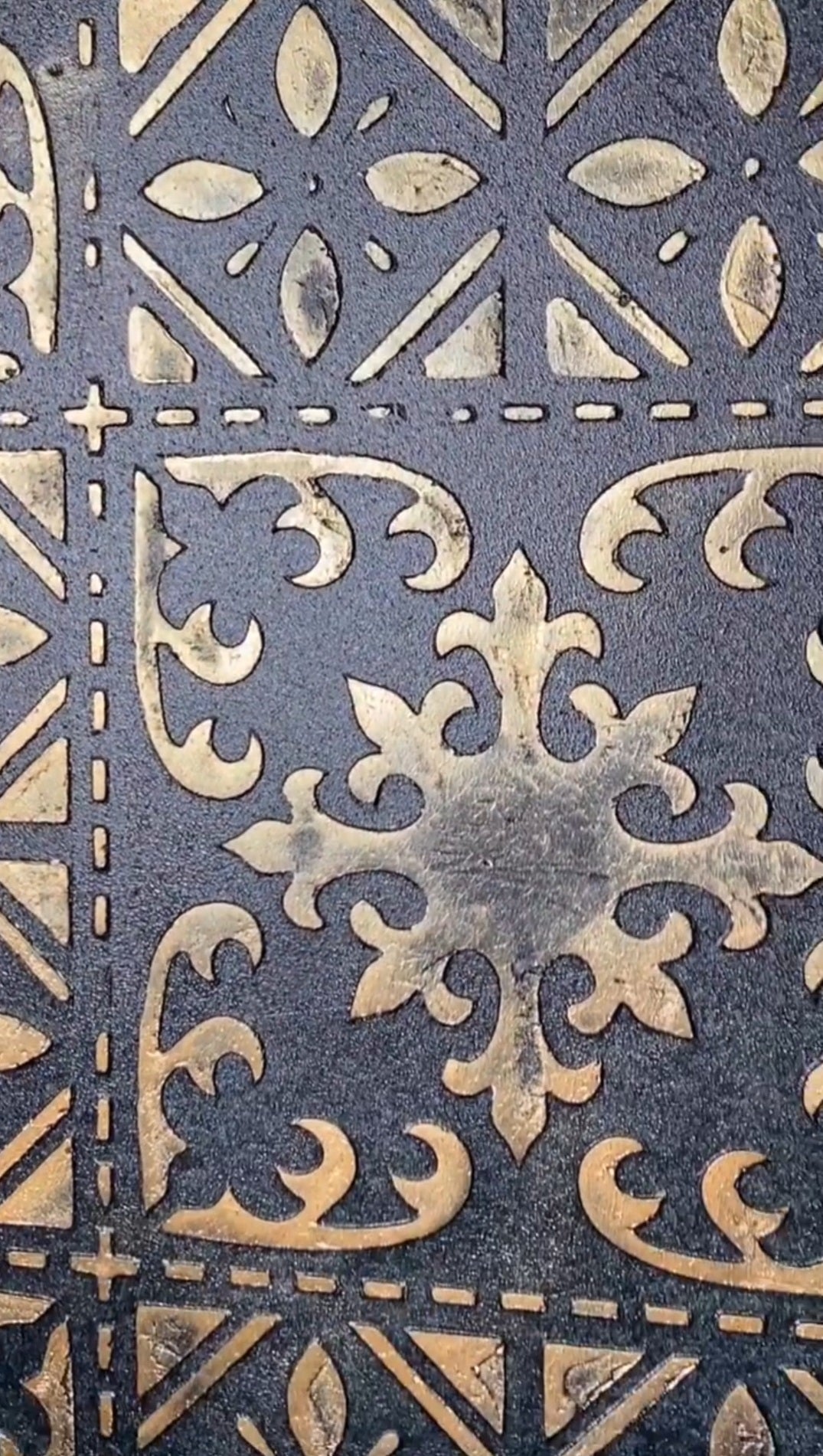 DFA stencil: Elegant square pattern for modern design 0.3-1 mm (K00122)