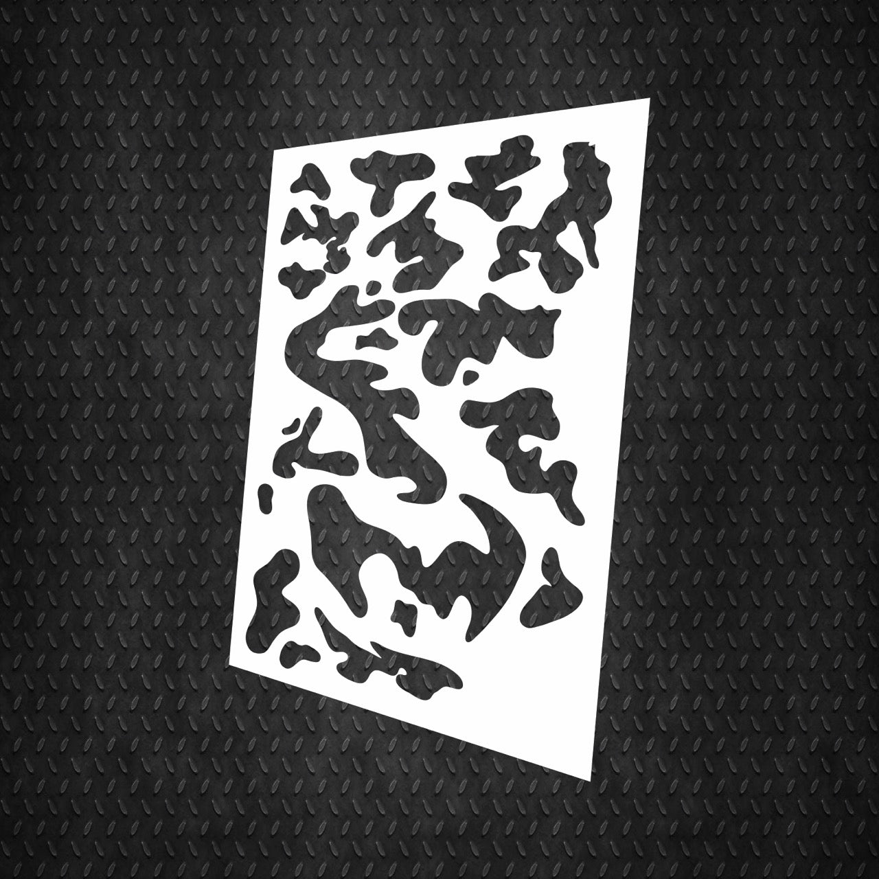 Stencil DFA Camouflage 7 stencil for putty and paint 0.3-1mm (X00070)