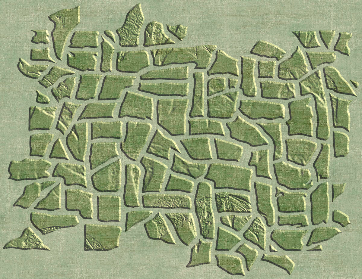 Stencil Wild Stone DFA: Imitation of natural stone 0.3-1 mm (F00016)