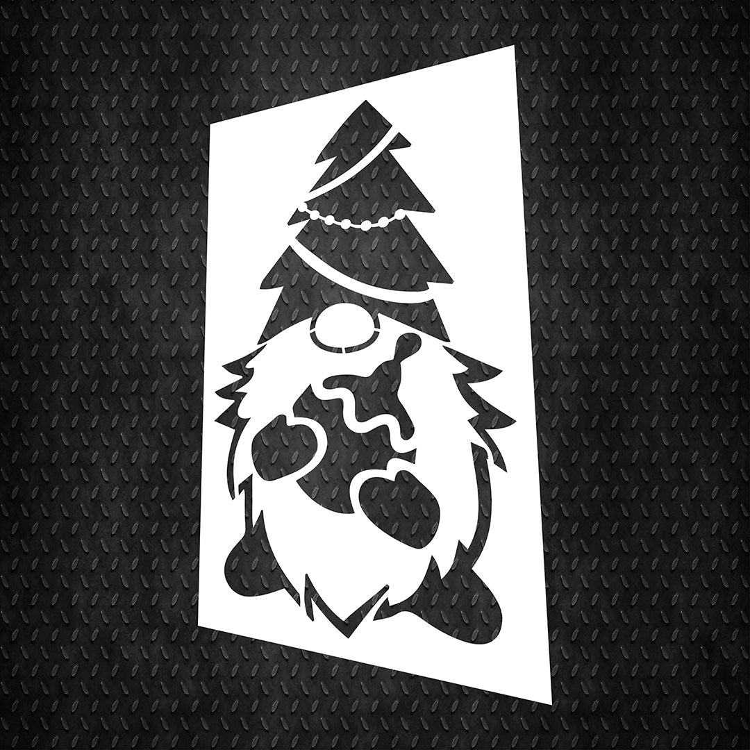 Stencil DFA reusable for plaster and paint 0.3-1mm Snowmen (E00037)