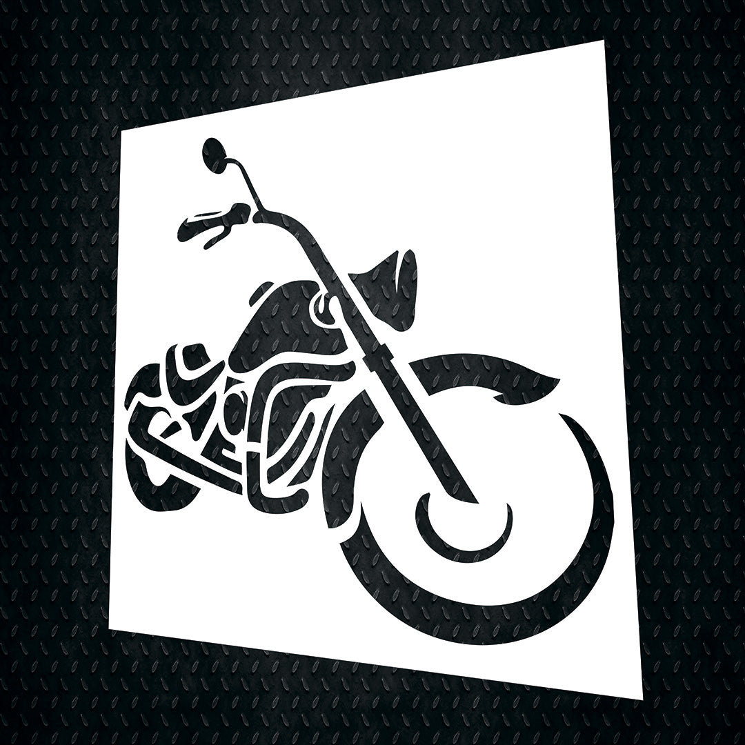 Reusable stencil DFA for plaster and paint 0.3-1mm Bike (E00044)