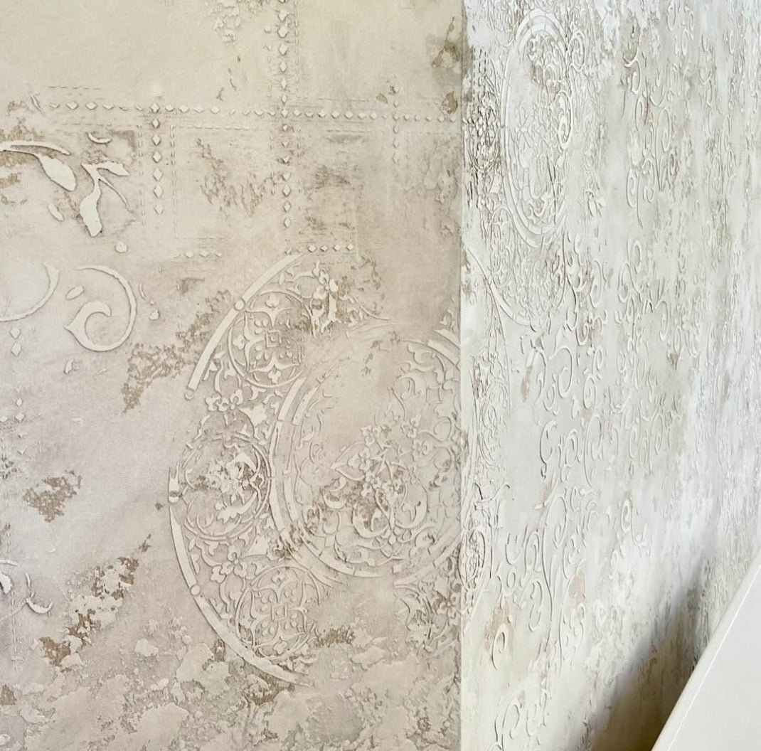 Stencils DFA (Square 131 + East 18 + Round 14) set for plaster and paint 0.3-1 mm (N00085)