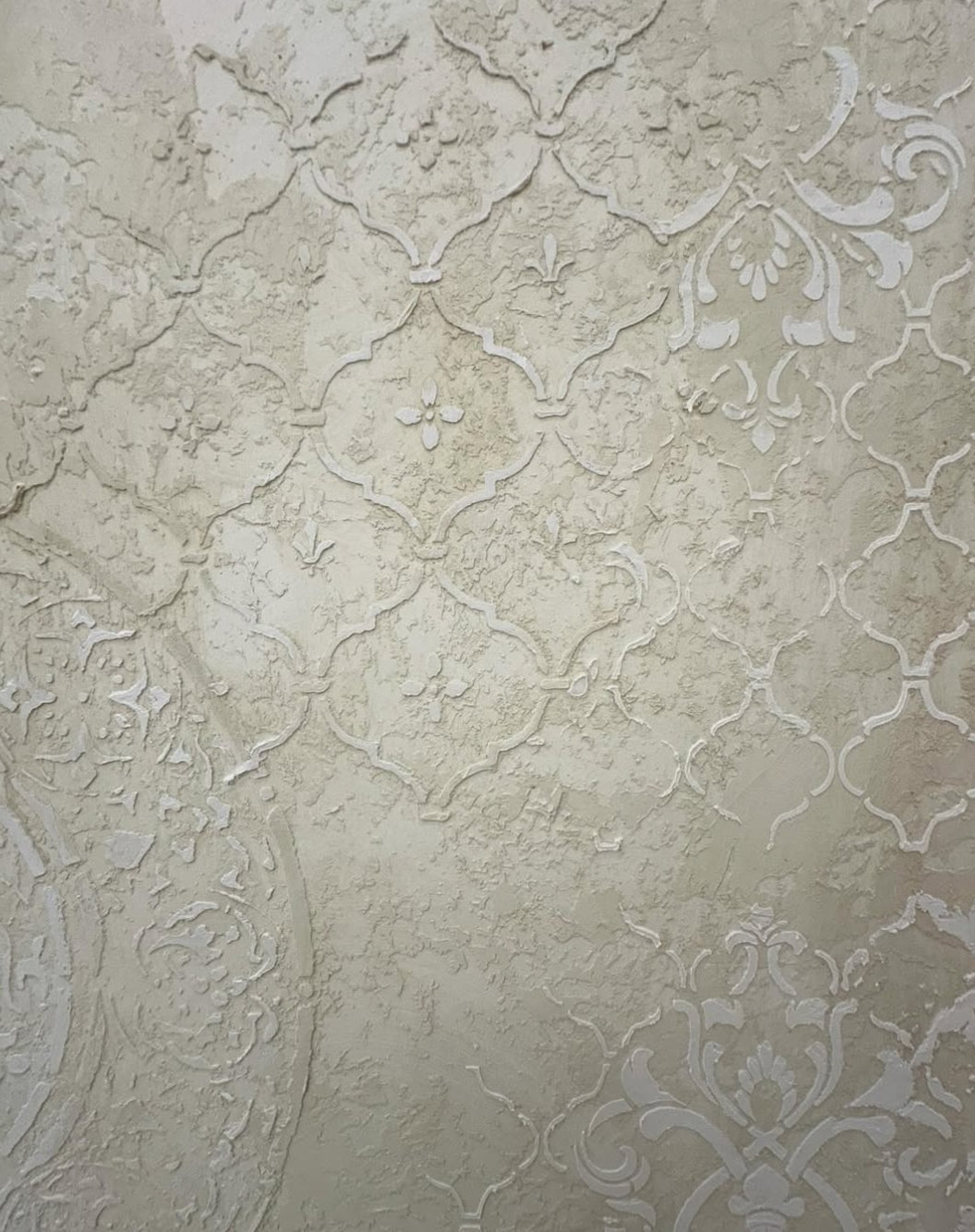 Stencils DFA set for decoration under plaster and paint (Round 14 + Eastern 2) 0.3-1 mm (N00071)