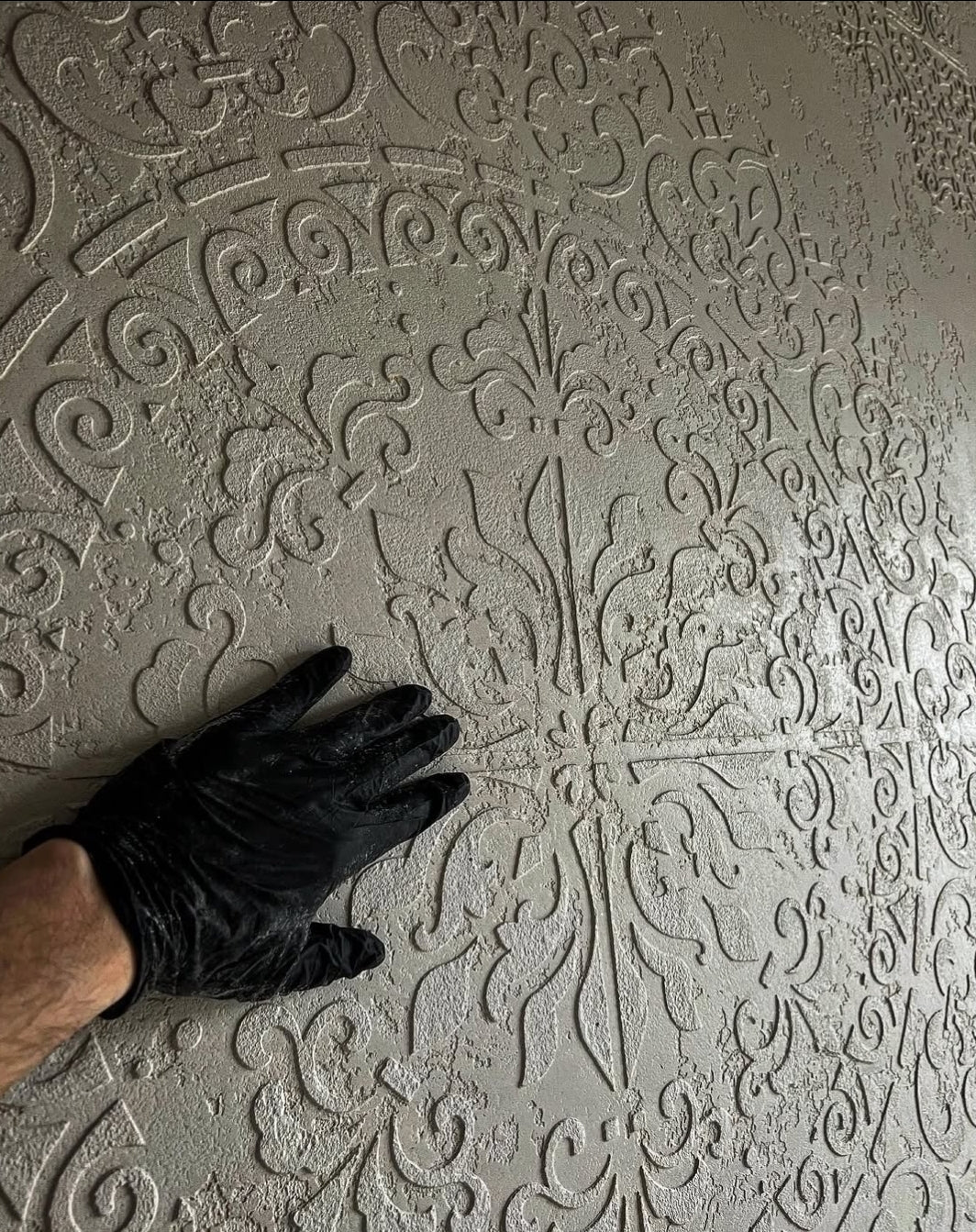 Stencils DFA set (Square 6 + Square 11 + Round 67) for plaster and paint 0.3-1 mm (N00059)