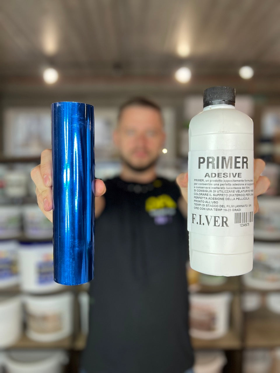 Transfer film (blue)