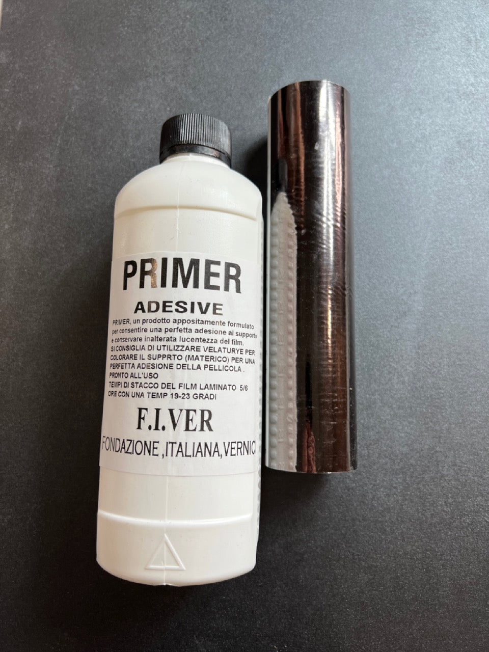 Transfer film (warm graphite, brown)