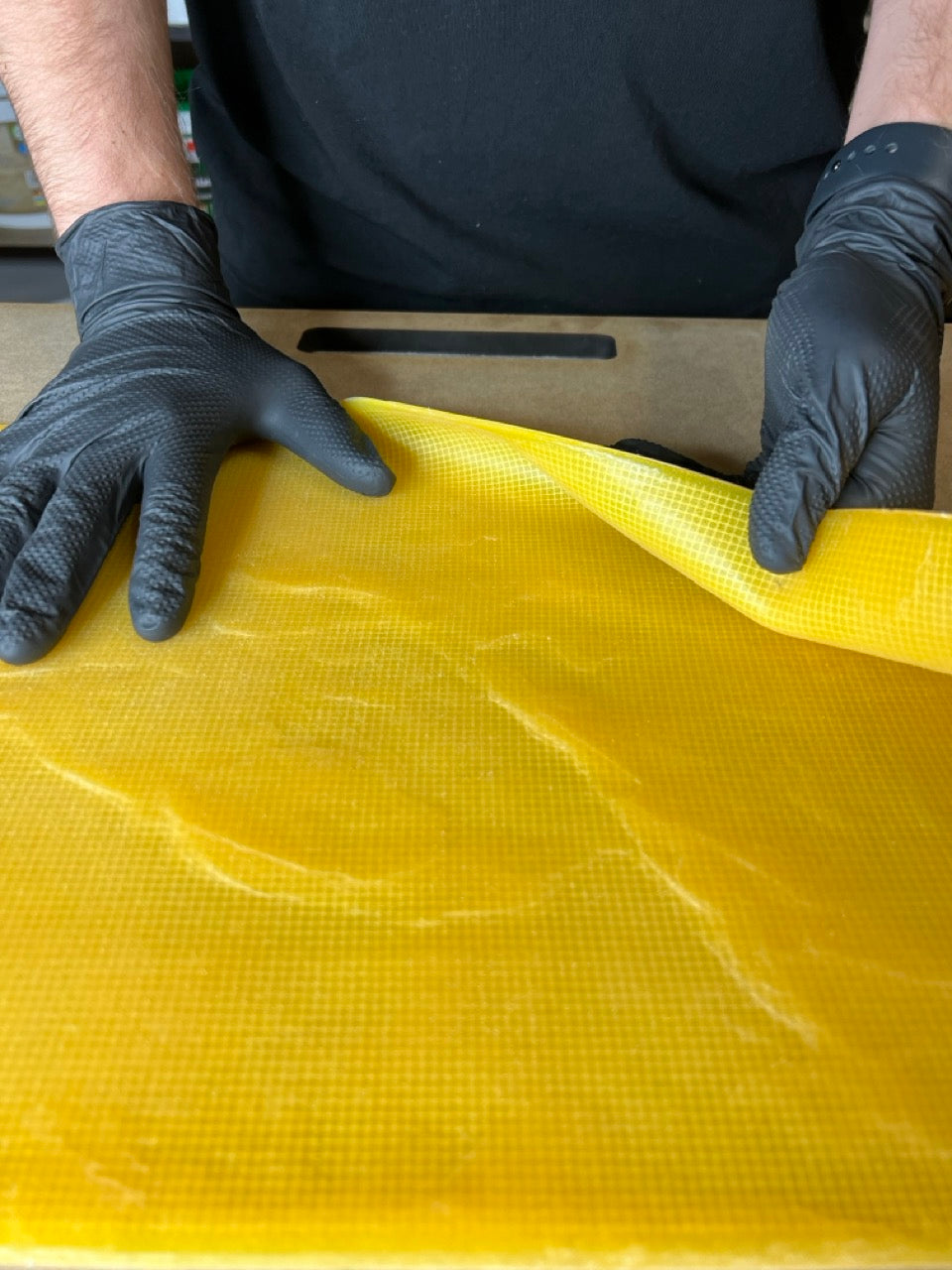 Silicone impression for decoration Ceramogranit 2 (yellow) W00007