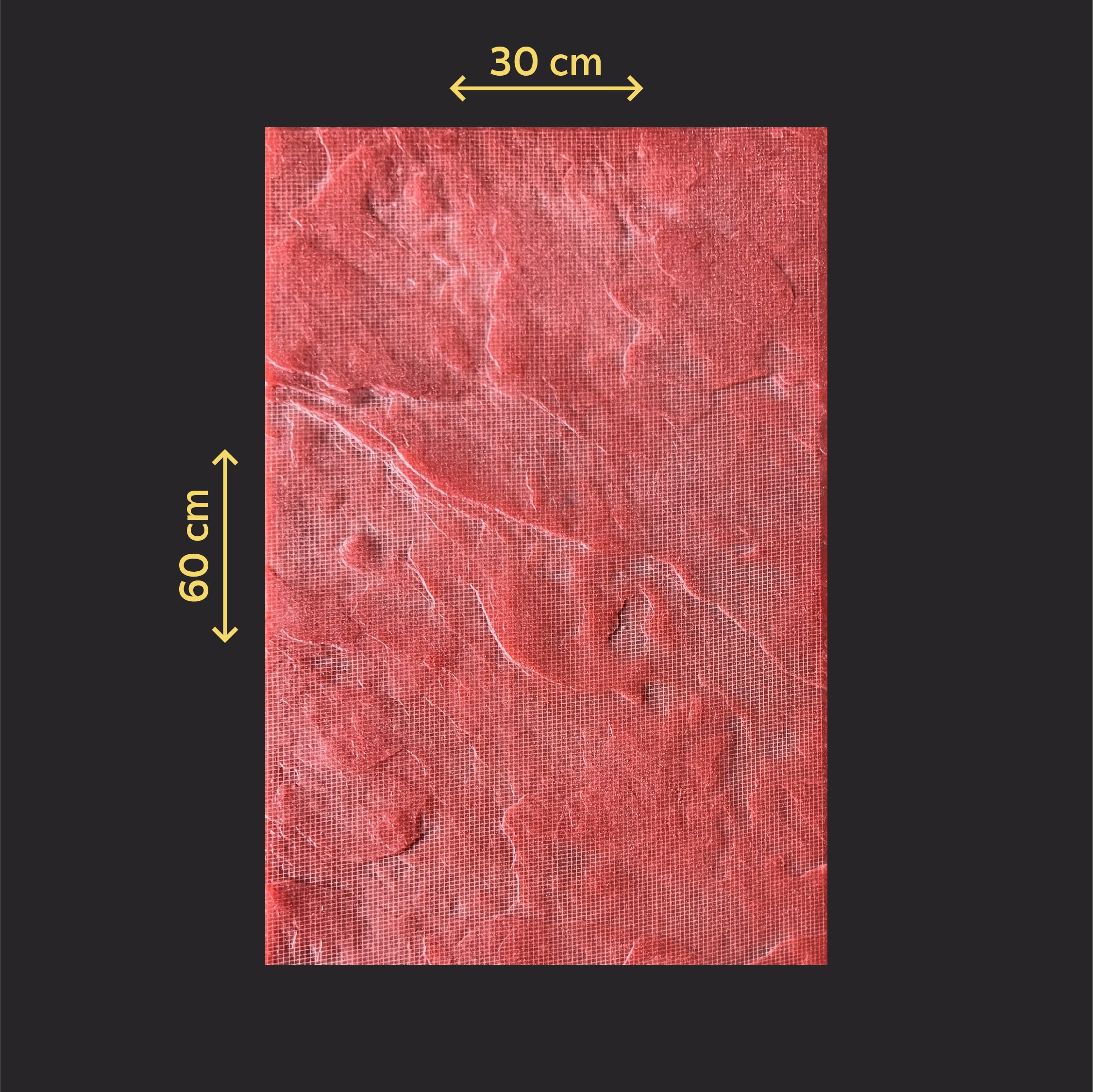 Silicone impression for decoration Ceramogranit 3 (red) W00008