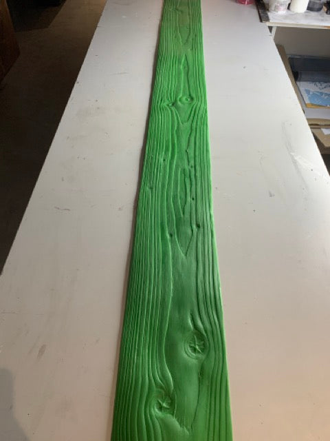 Silicone impression for decoration Tree 4 (green) W00024