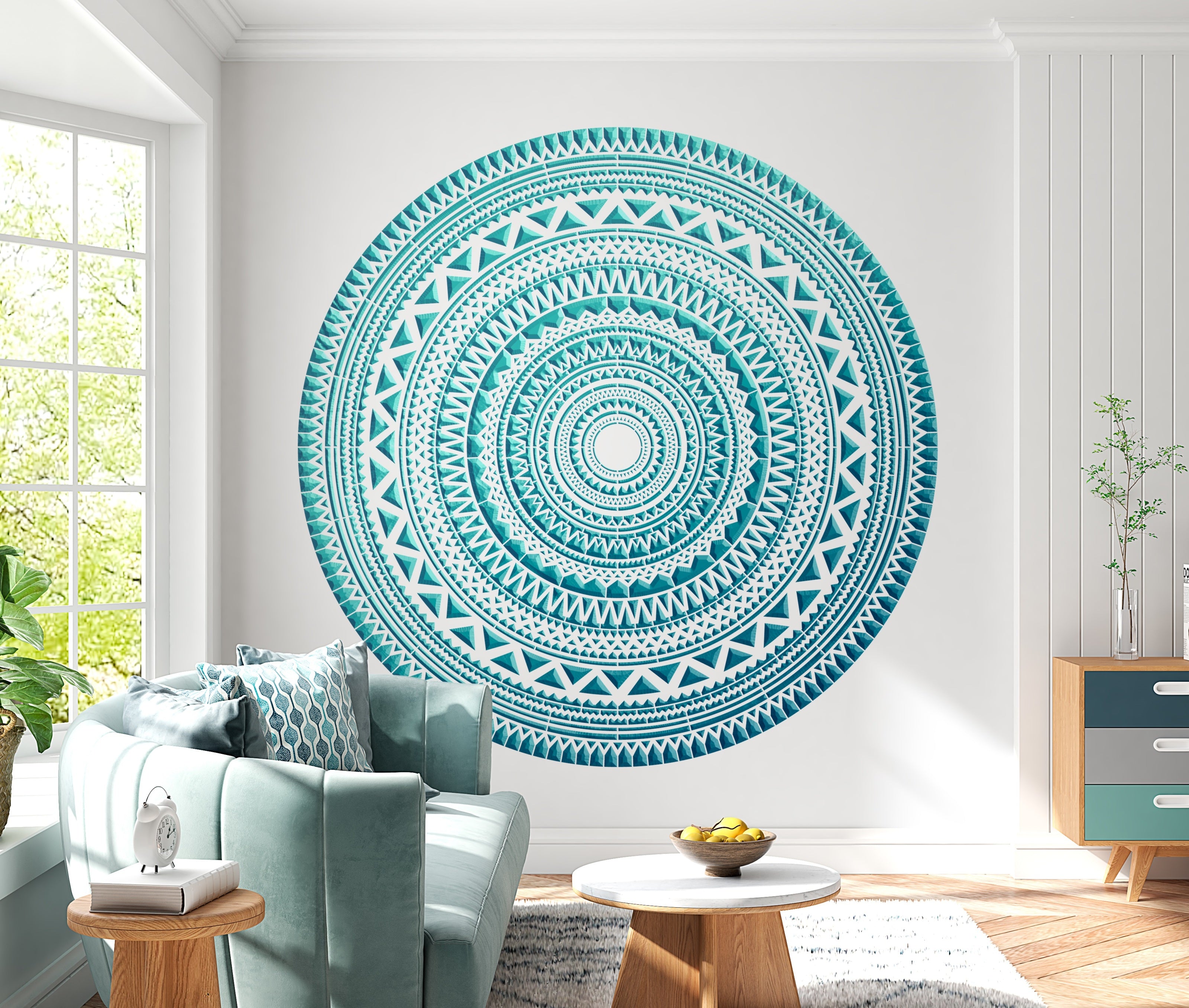 Quality stencil DFA for plaster - easy pattern application 0.3-1 mm (C00127)