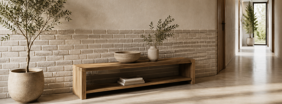 DFA Decor 3D brick wall stencil vs silicone stamp for creating realistic rock and stone textures