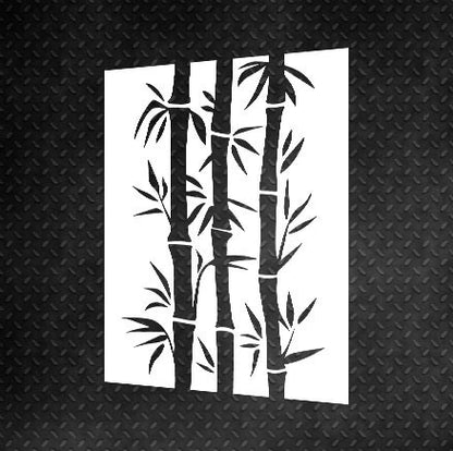 Stencil DFA for decoration Priroda Bamboo for plaster and paint 0.3-1mm (Р00016)