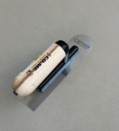 Co.Me Small Polishing Spatula with Rounded Edge (Stainless Steel) 310LU-B