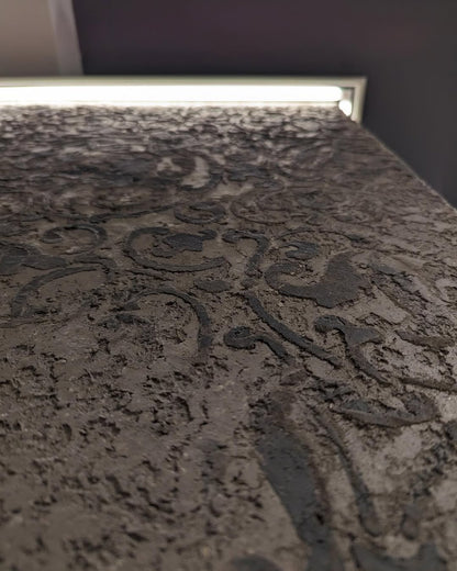 Oriental motifs in a modern version - stencil DFA for decorative decoration 0.3-1 mm (V000021-d)