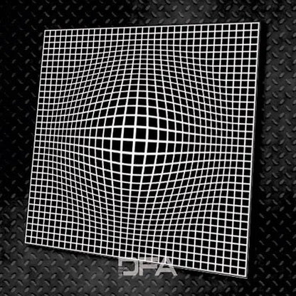 A stylish 3D effect for your interior – Stencil DFA Geometry Illusion 0.3-1 mm (G00046)