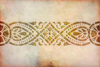 Stencil DFA Border for putty and paint 0.3-1mm (B00064)