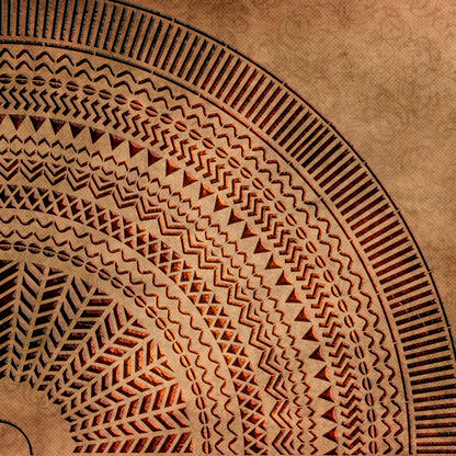 Creative decor with stylish stencil DFA Round pattern 0.3-1 mm (C00111-d)