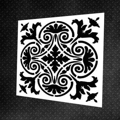 Stencil DFA Square pattern, for plaster and paint 0.3-1mm (K00036)