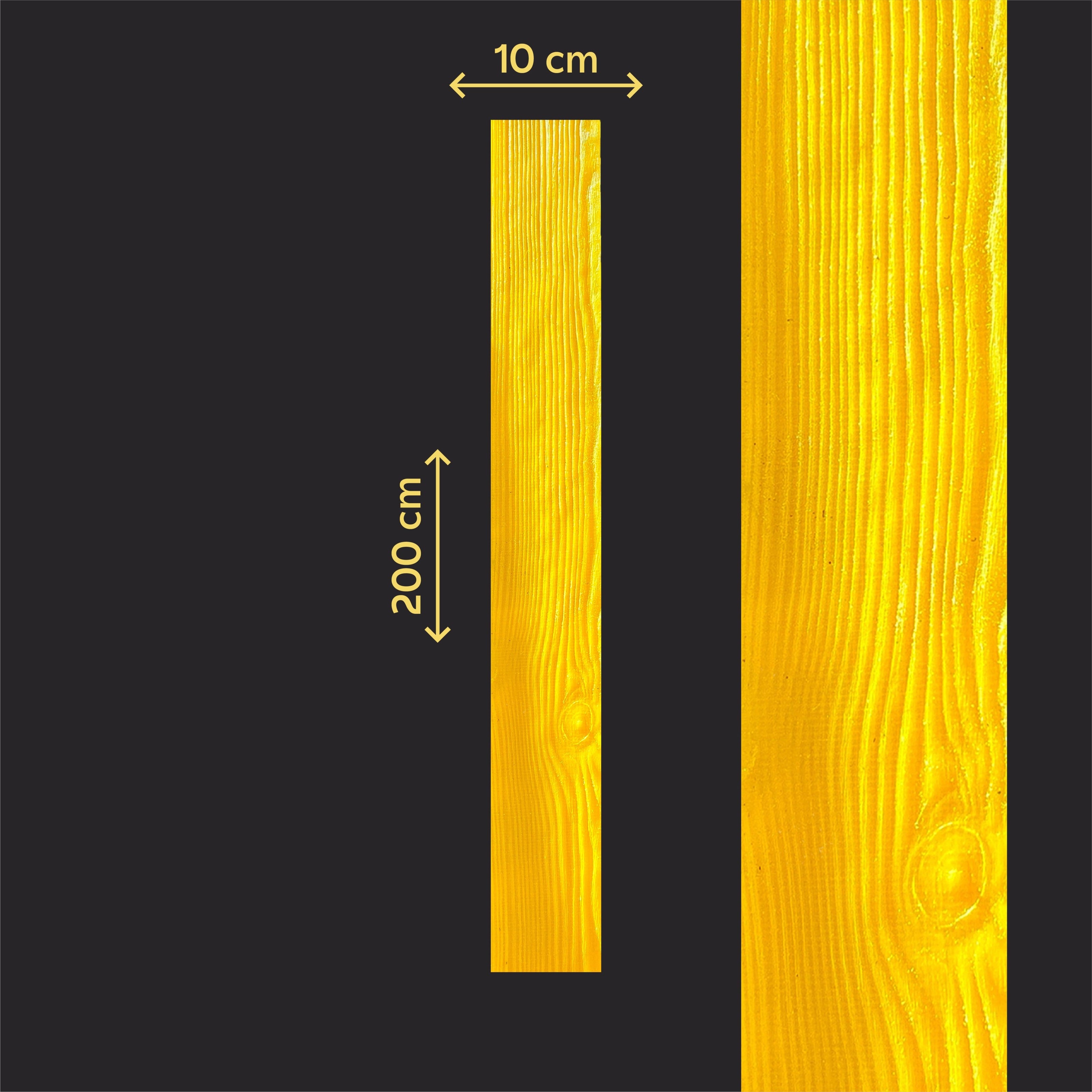 Silicone impression for decoration Tree 6 (yellow) W00026
