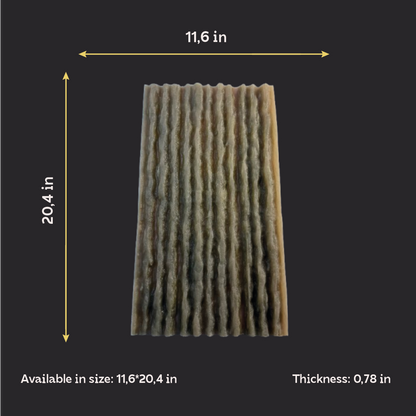 Stamp 3D strips relief lines thickness 2cm (W00044)