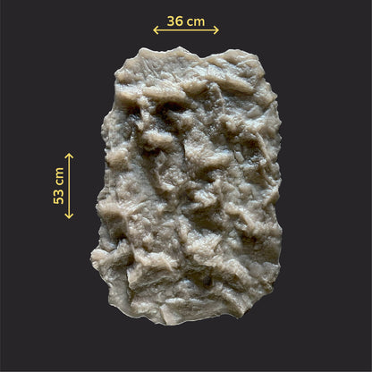 Silicone impression for decoration Stone texture (brown) W00012