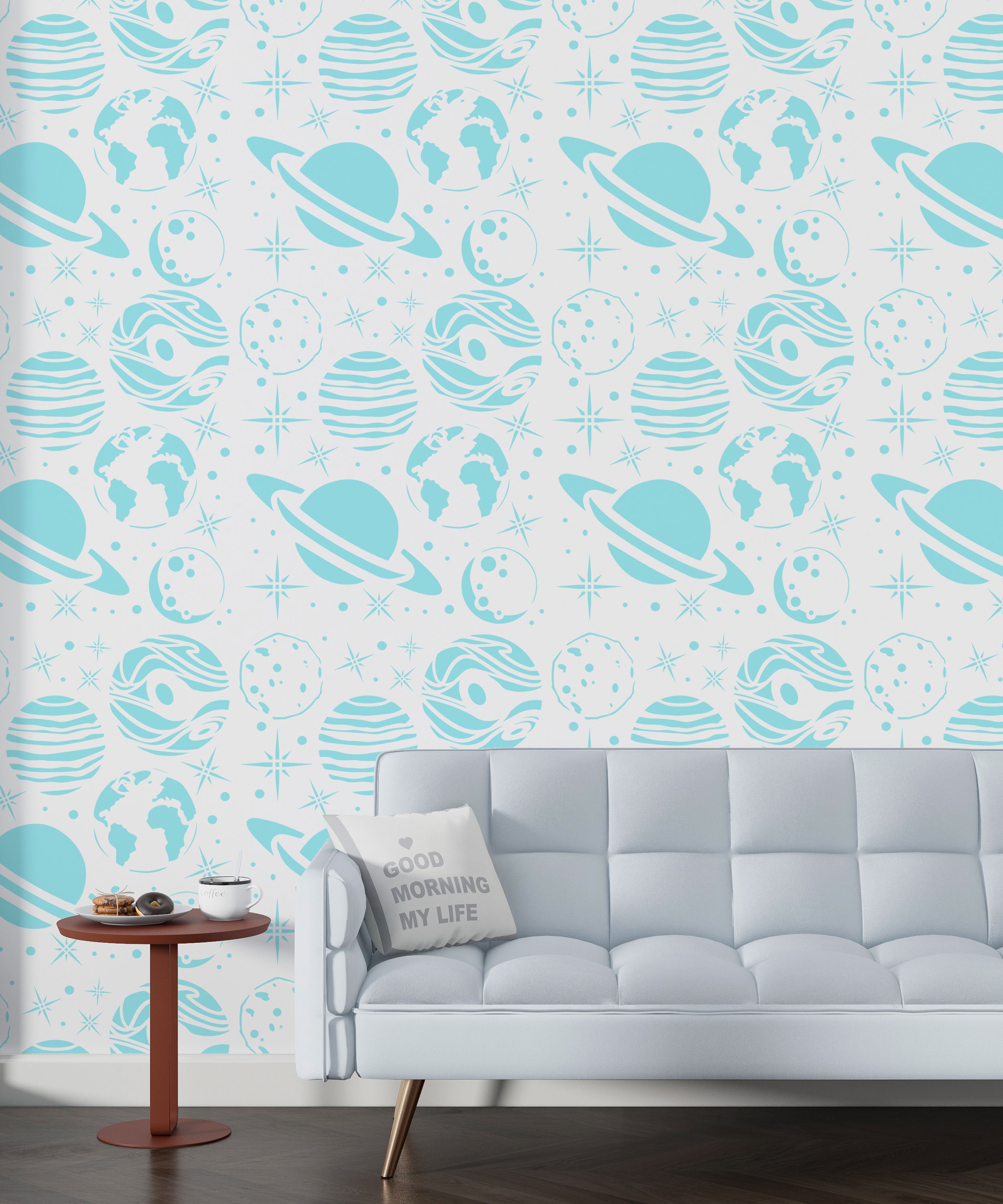 Stencil DFA Planets for plaster and paint 0.3-1mm (X00092)