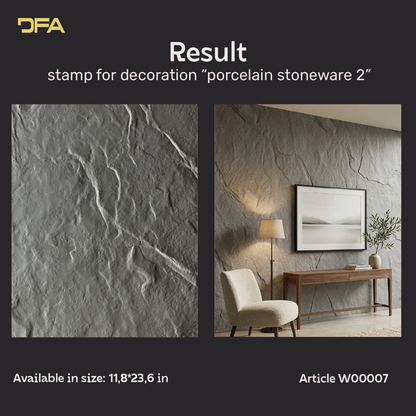 Silicone impression for decoration Ceramogranit 2 (yellow) W00007