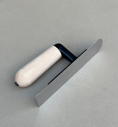 Co.Me Small Polishing Spatula with Rounded Edge (Stainless Steel) 310LU-B