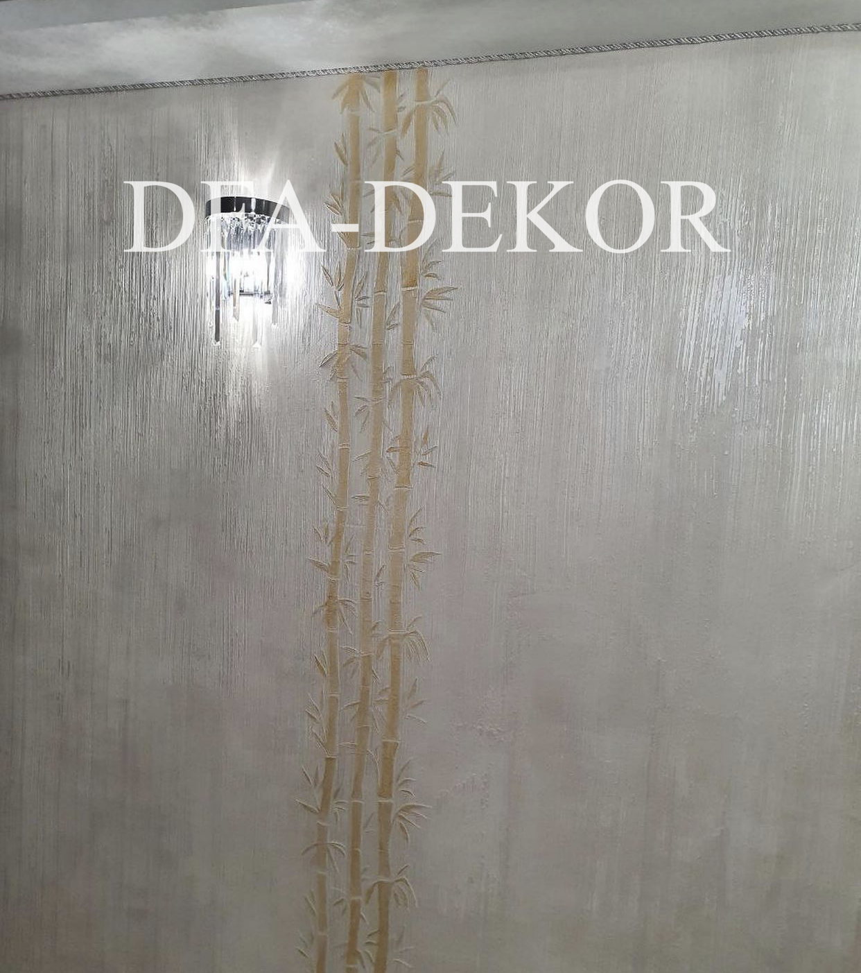 Stencil DFA for decoration Priroda Bamboo for plaster and paint 0.3-1mm (Р00016)