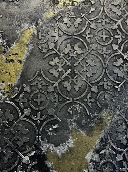 Oriental ornament for walls - sophisticated decor with stencil DFA 0.3-1 mm (V00006)