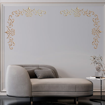 Stencil DFA Border, stencil for putty and paint 0.3-1mm (B00052)