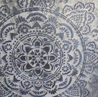 Stencil DFA reusable Round pattern 48 for plaster and paint 0.3-1mm (C00048)
