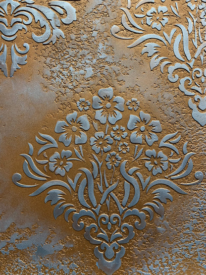 Reusable stencil DFA Damascus, for plaster and paint 0.3-1mm (D00017)