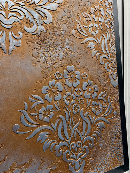 Reusable stencil DFA Damascus, for plaster and paint 0.3-1mm (D00017)