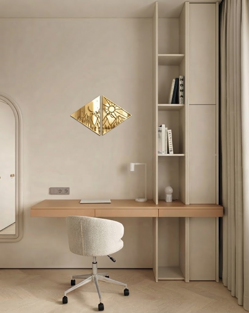 Mirror decor: a with a modern twist (YA00109)