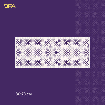 Stencil DFA Embroidery for plaster and paint 0.3-1mm (Z00055)