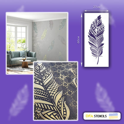 Air Pen DFA – stylish stencil for modern wall decor 0.3-1 mm (P00038)
