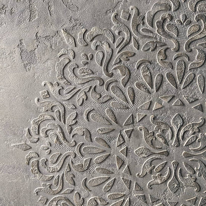 Round patterns DFA - inspiration for an accent wall 0.3-1 mm (С00004), 1 mm - Under plaster