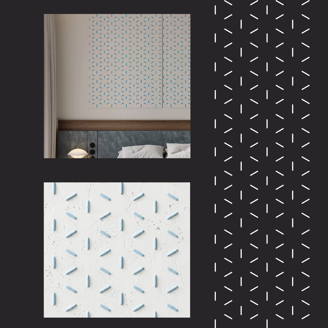 Create modern art decor with the DFA Loft stencil (0.3–1 mm, L00063)