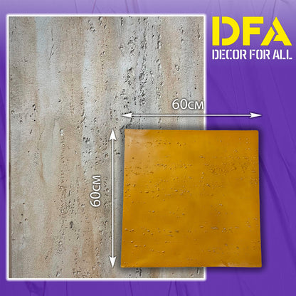 Silicone impression for decoration Travertino Yellow W00014