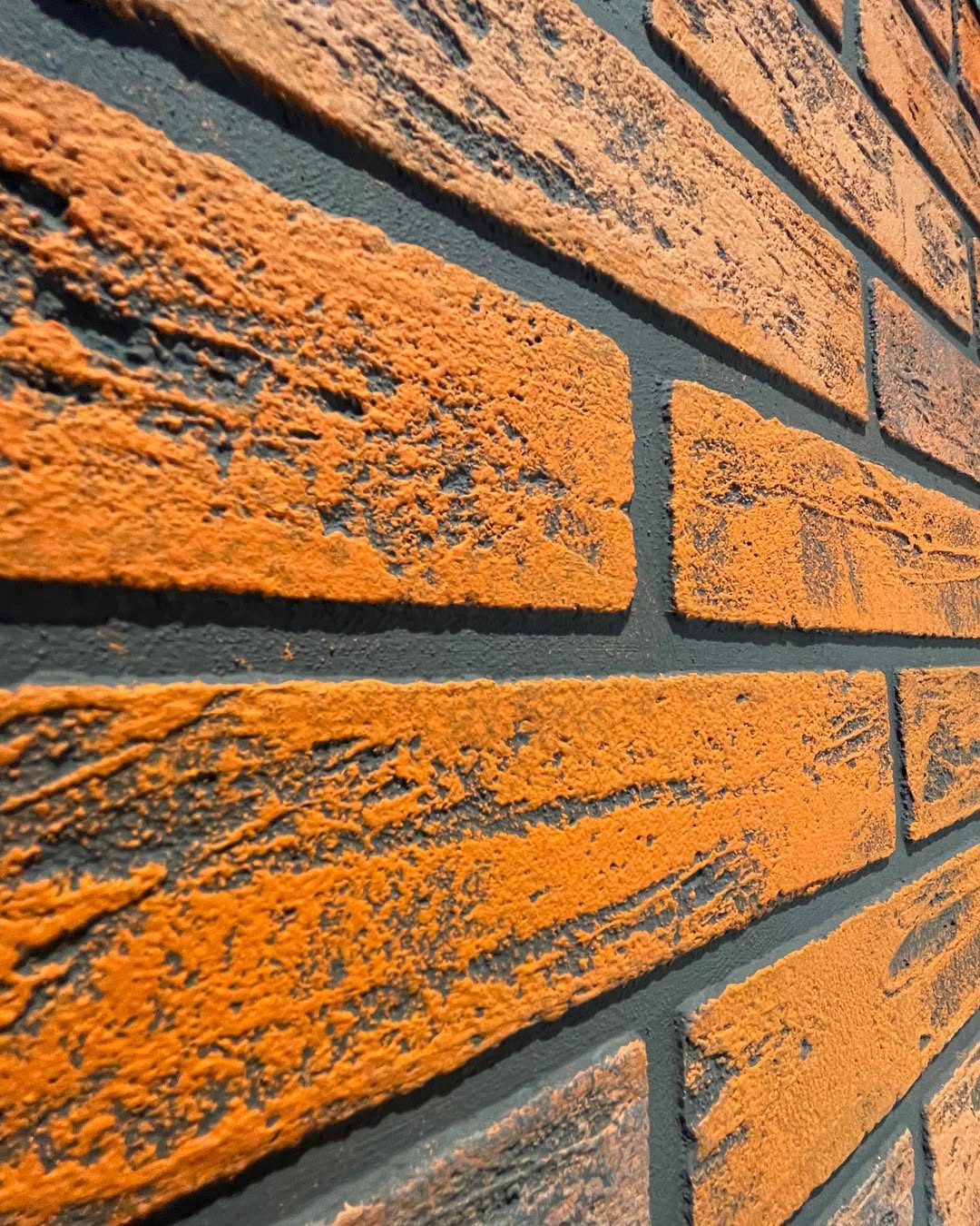 DFA Stencil Facade Bricks reusable for decorative plaster and paint 0.3-1mm 39*78 6x25 + as a gift border and separate brick 25x6.5 (F00001)