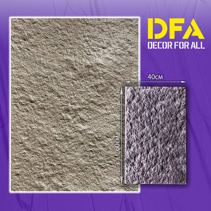 Silicone impression for decoration Stone texture (purple) W00009