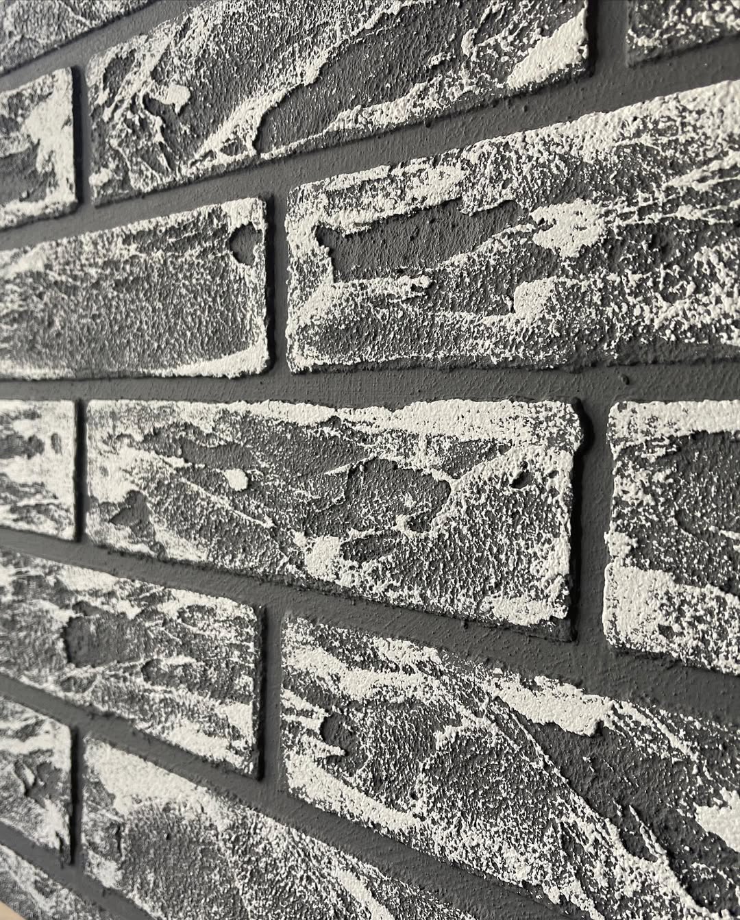 DFA Stencil Facade Bricks reusable for decorative plaster and paint 0.3-1mm 39*78 6x25 + as a gift border and separate brick 25x6.5 (F00001)