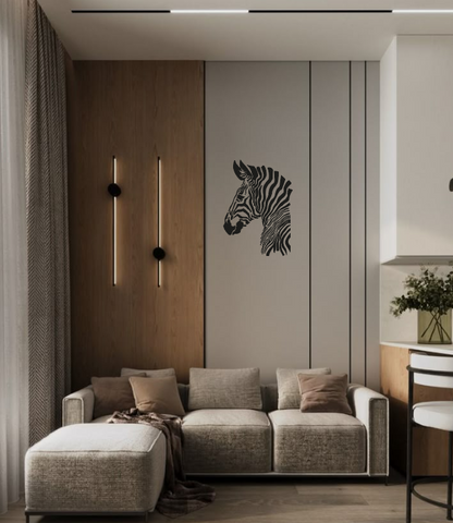 DFA "Zebra" Stencil — create a sense of lightness in your interior. Thickness: 0.3–1 mm (J00080)