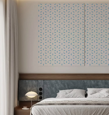 Create modern art decor with the DFA Loft stencil (0.3–1 mm, L00063)