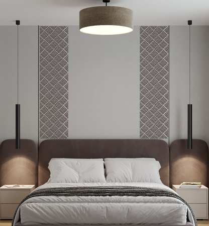 Create modern art decor with the DFA Loft stencil (0.3–1 mm, L00064)